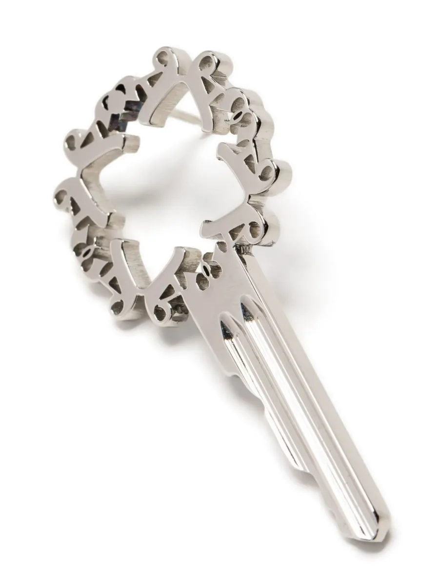 monogram key earring 3