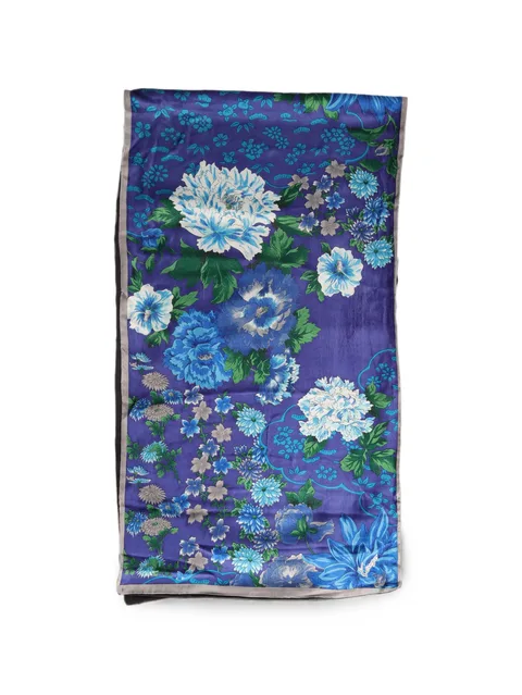 floral-print scarf