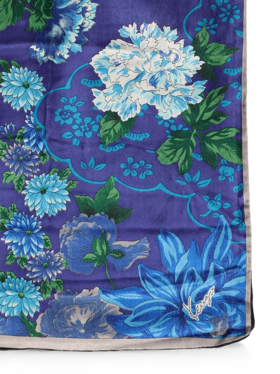 floral-print scarf 4