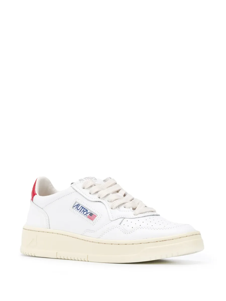 contrasting heel sneakers 4
