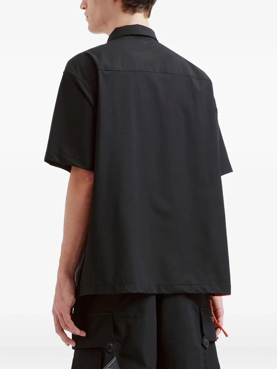 flap-pocket short-sleeve polo shirt 7