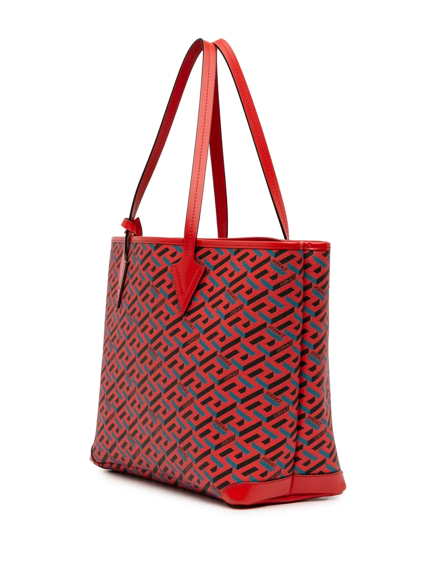 2021-2025 Coated Canvas La Greca tote bag 5