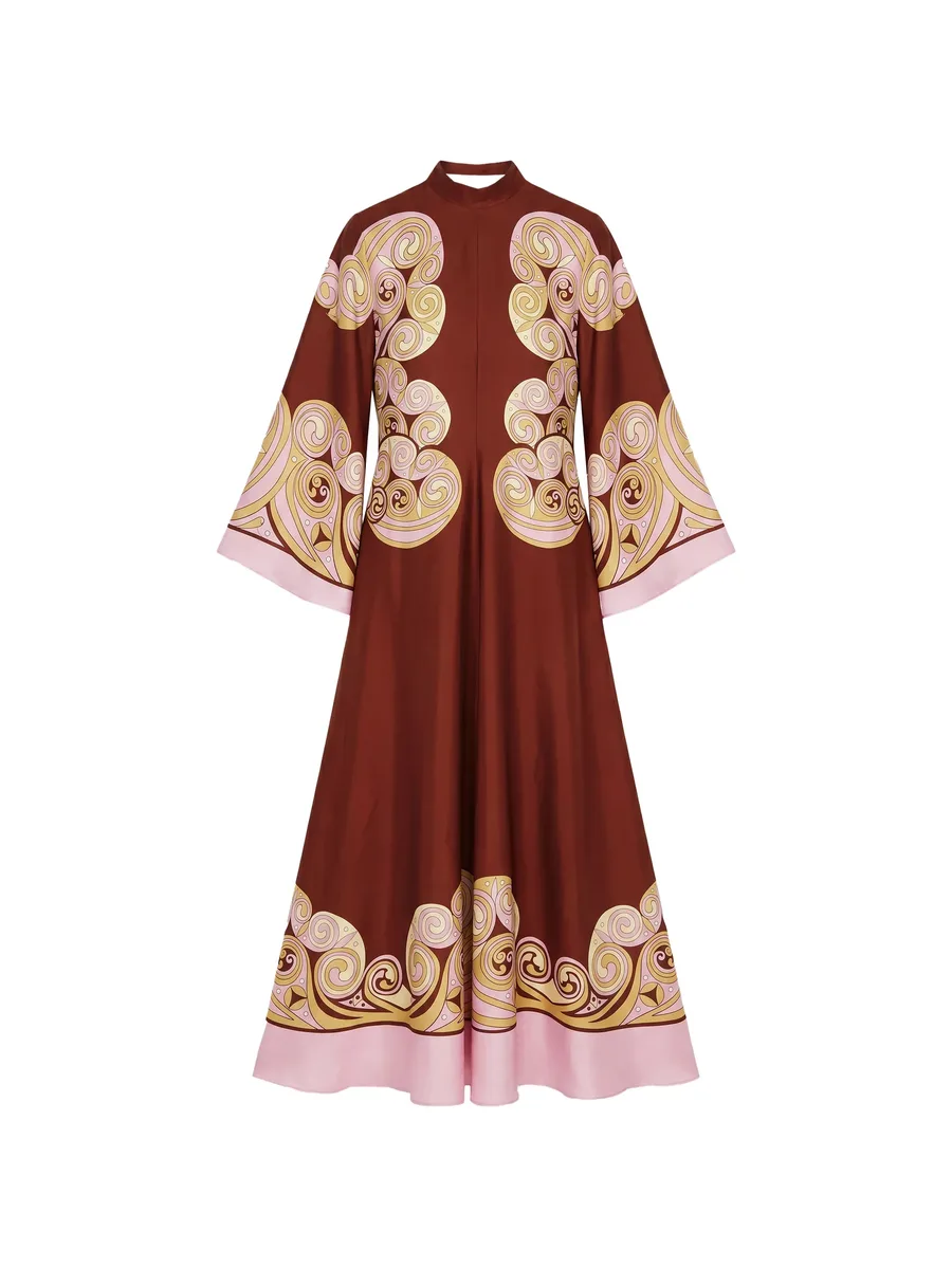 Magnifico Swirl-print dress 2