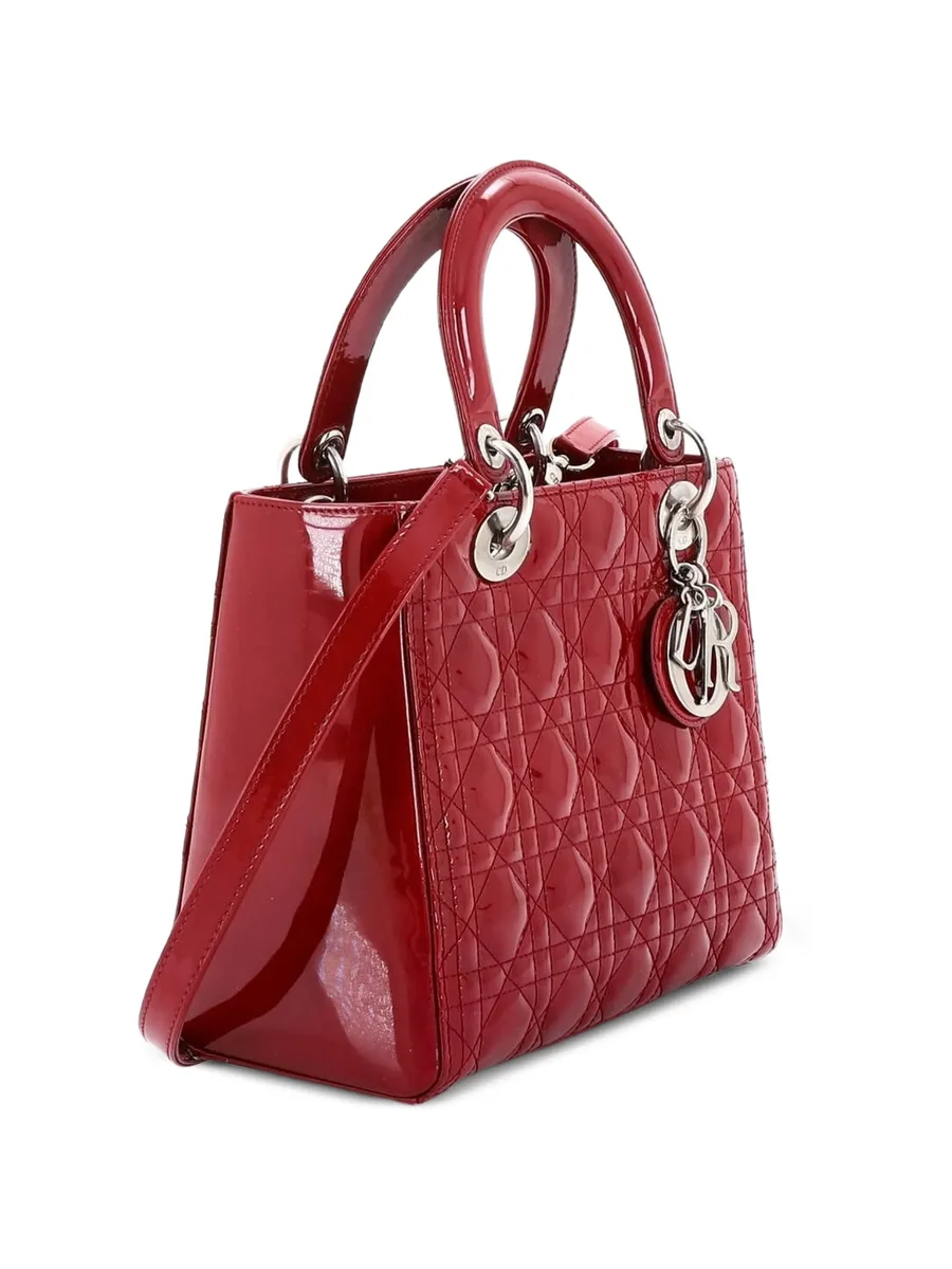 стеганая сумка-сэтчел Lady Dior Bag Cannage 5