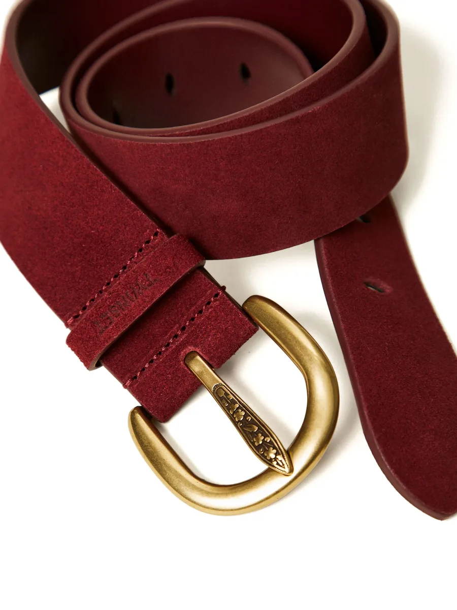 suede buckle belt 3