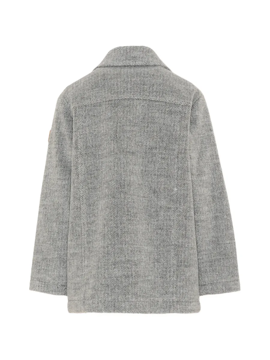 toggle-fastening coat 2