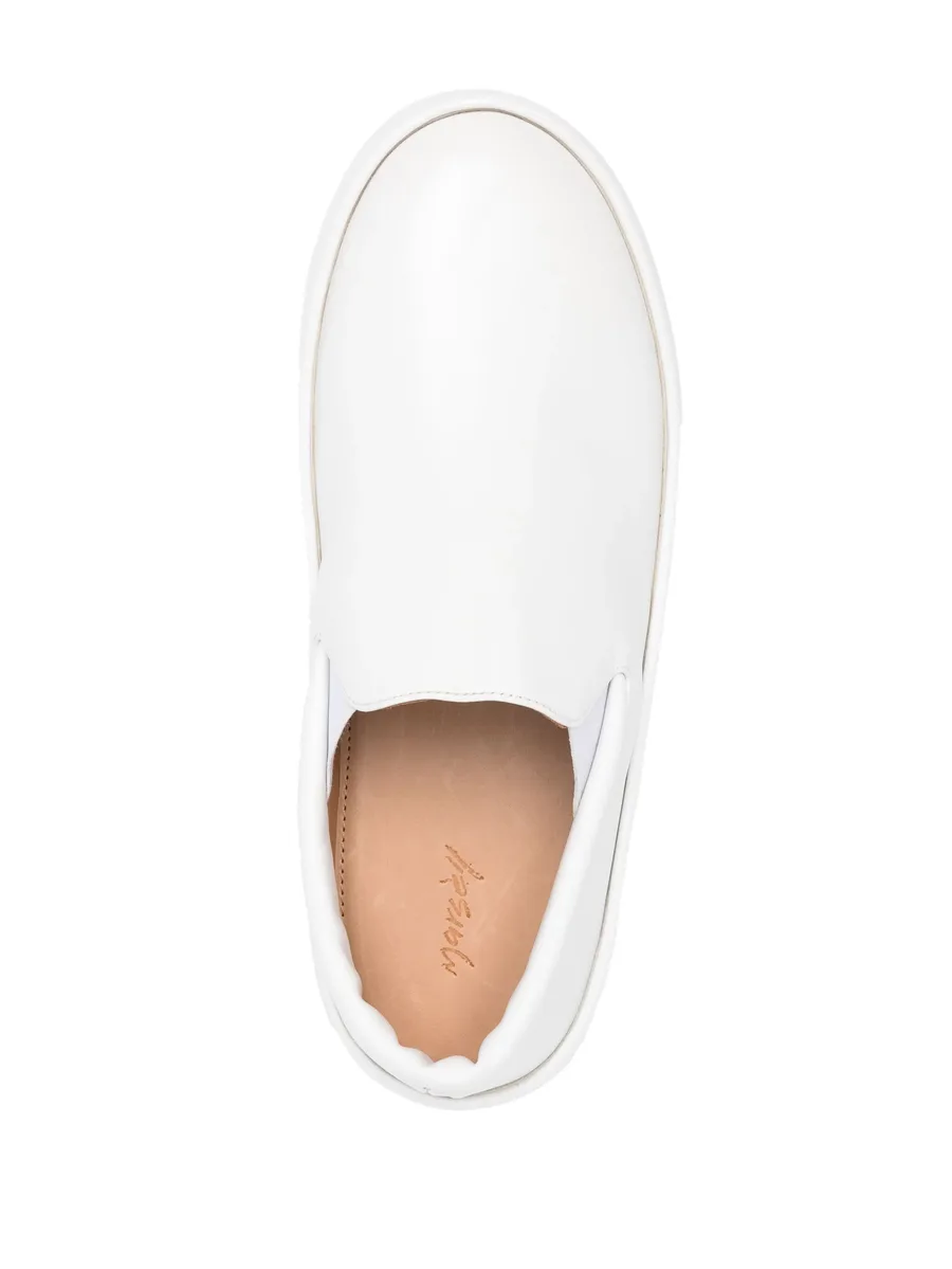Cassapelle leather sneakers 8