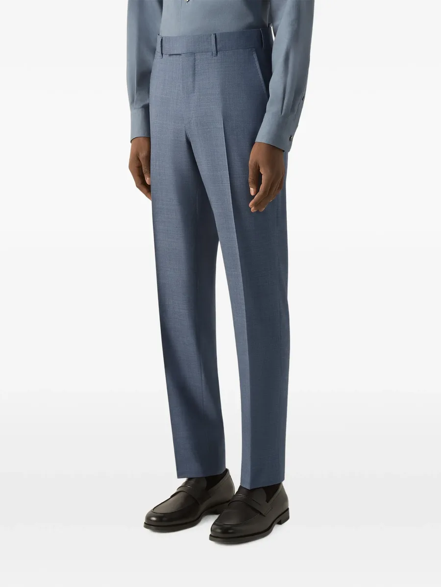 light blue Trofeo 120mila wool suit 4