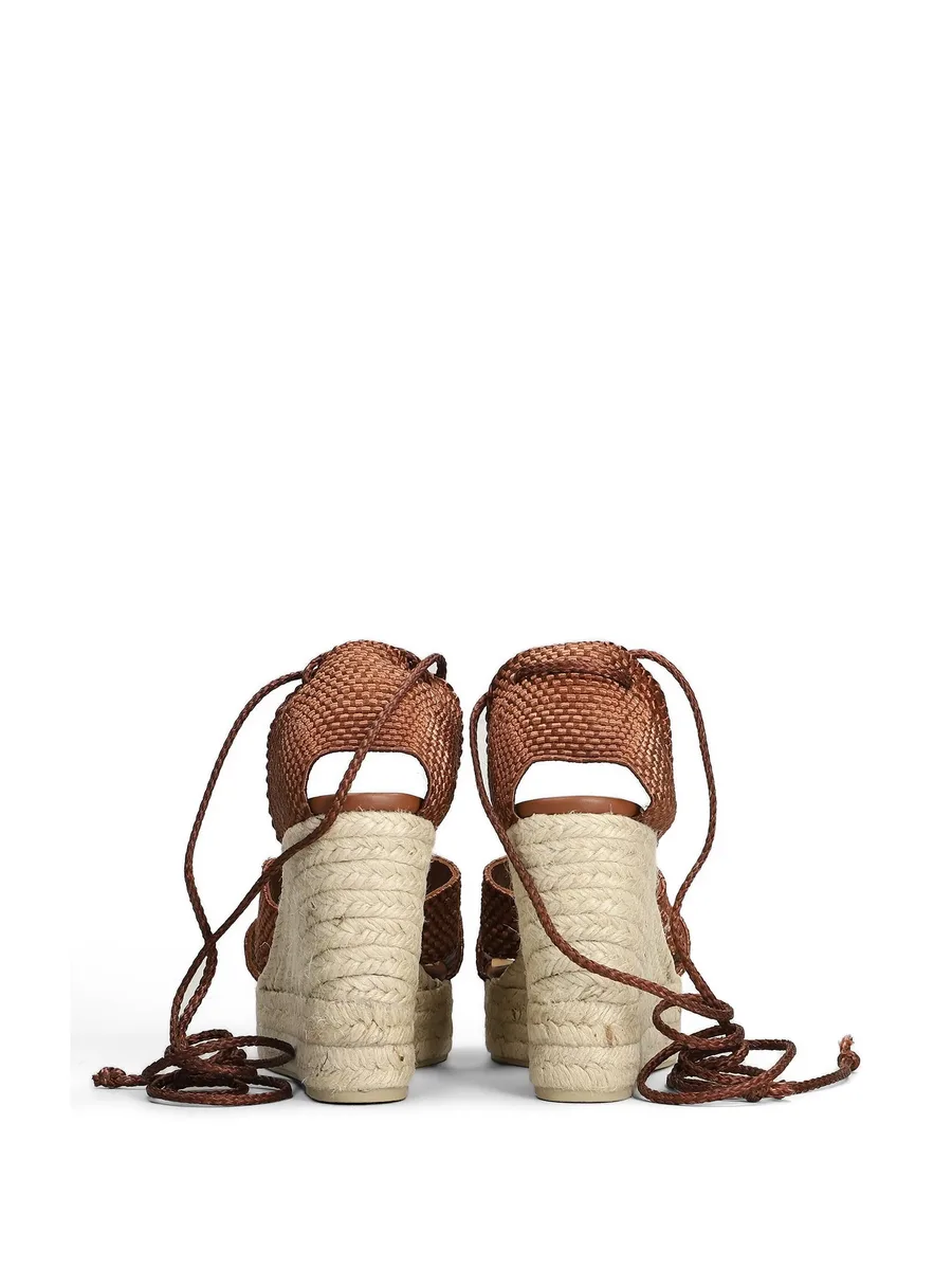 Becca cross-strap wedge sandals 5