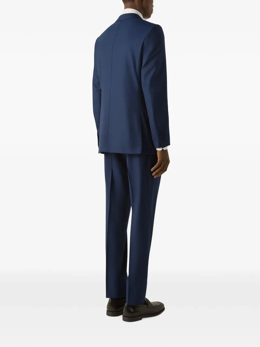 navy-blue Trofeo 120mila wool suit 3
