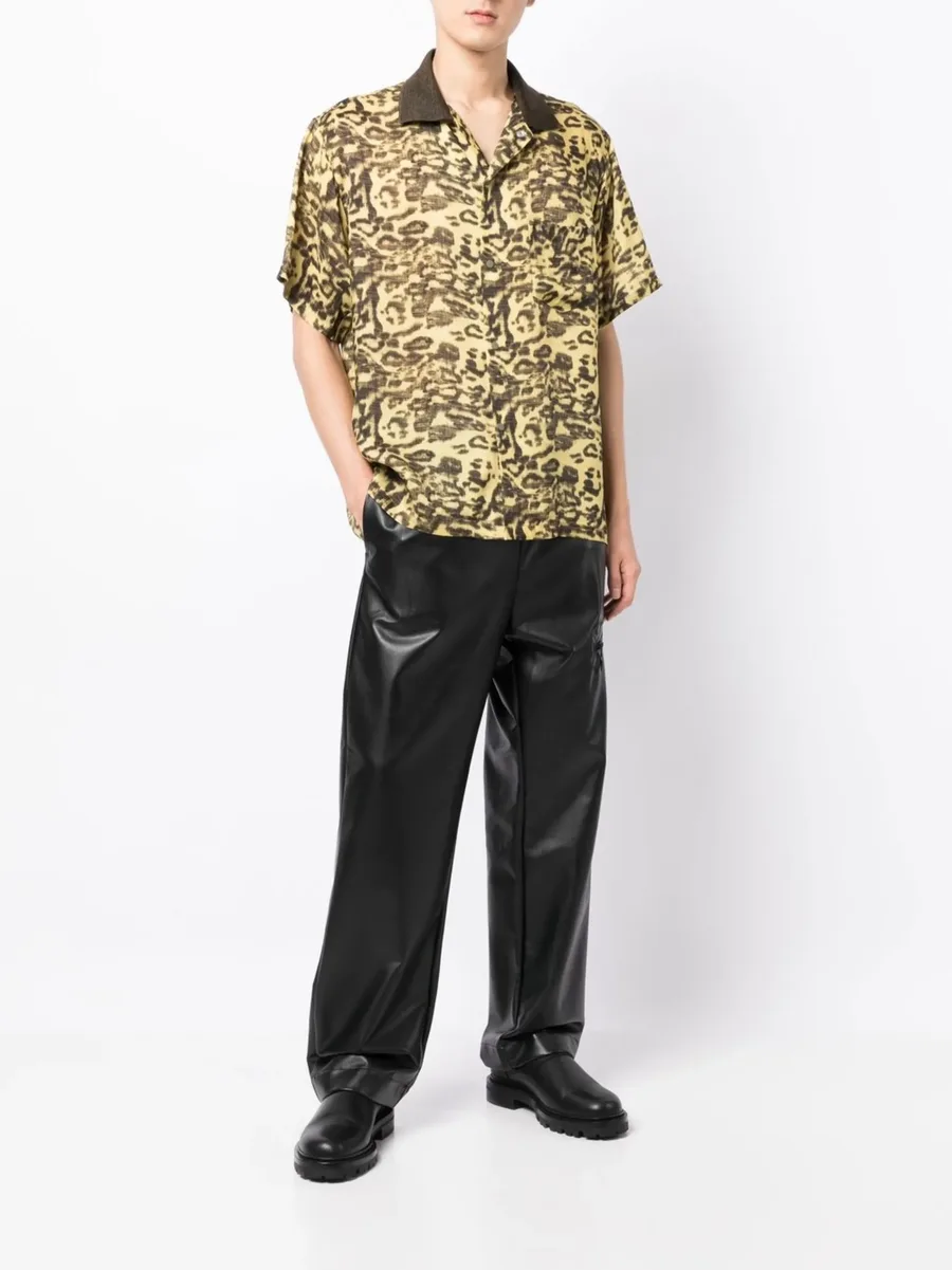 leopard print short-sleeve shirt 3
