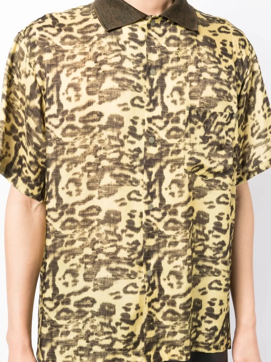 leopard print short-sleeve shirt 9