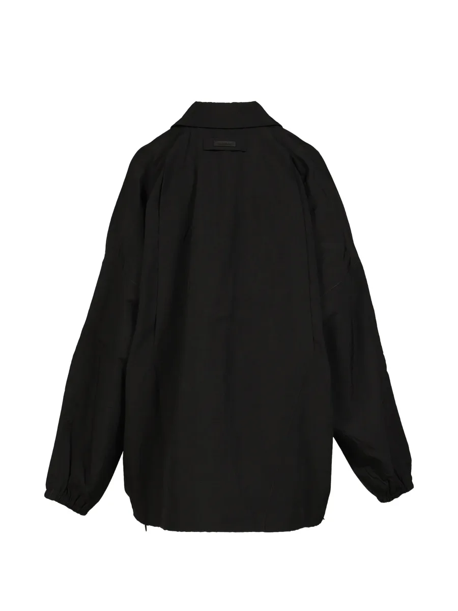 oversized logo-patch windbreaker 7