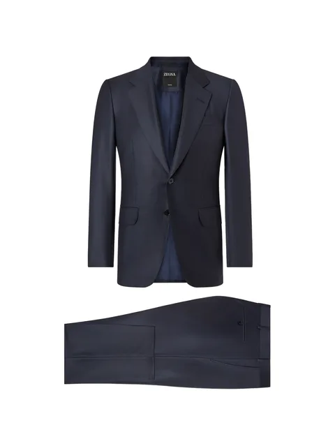 dark blue Trofeo Selection wool suit