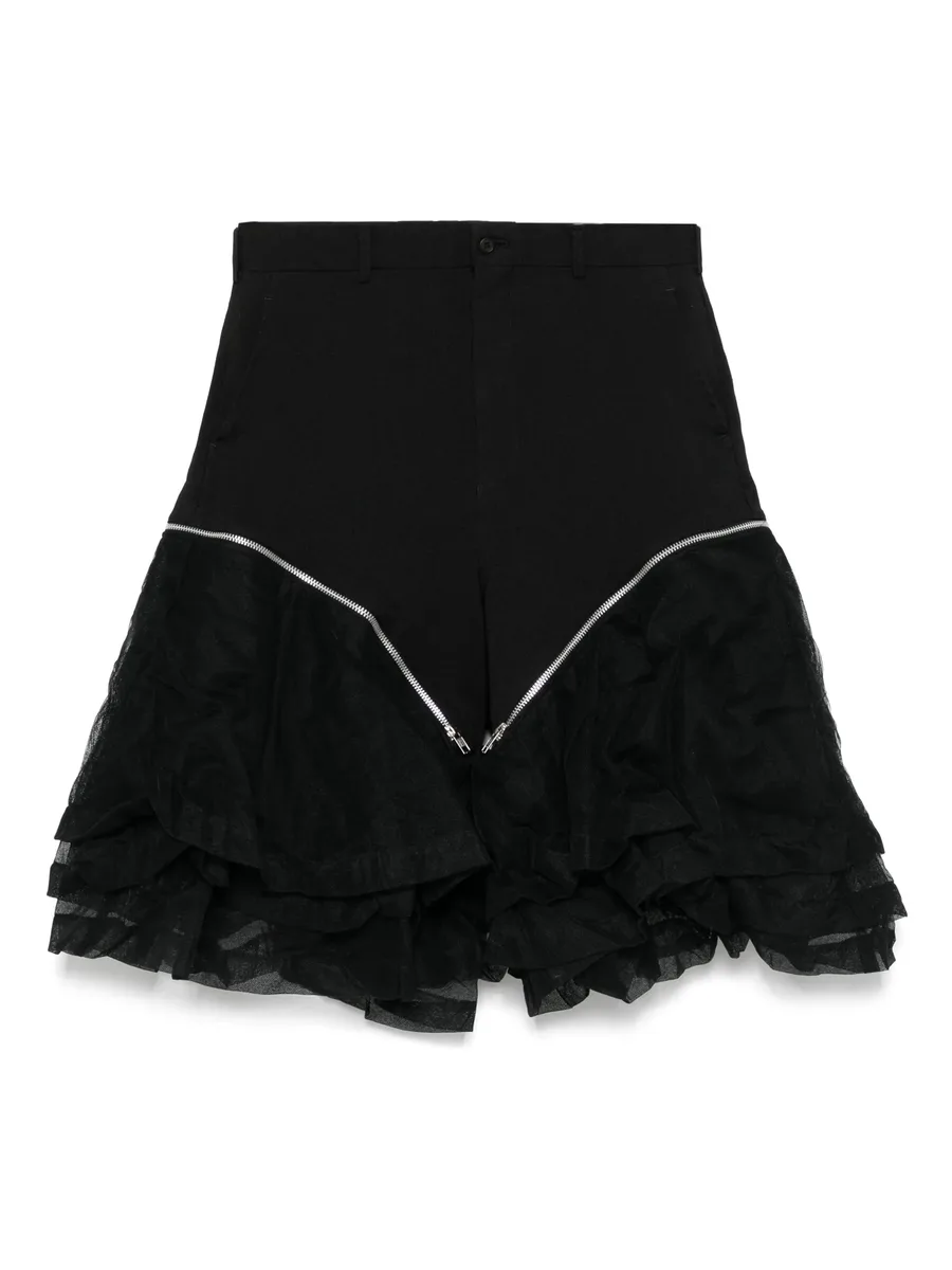 ruffled shorts 1