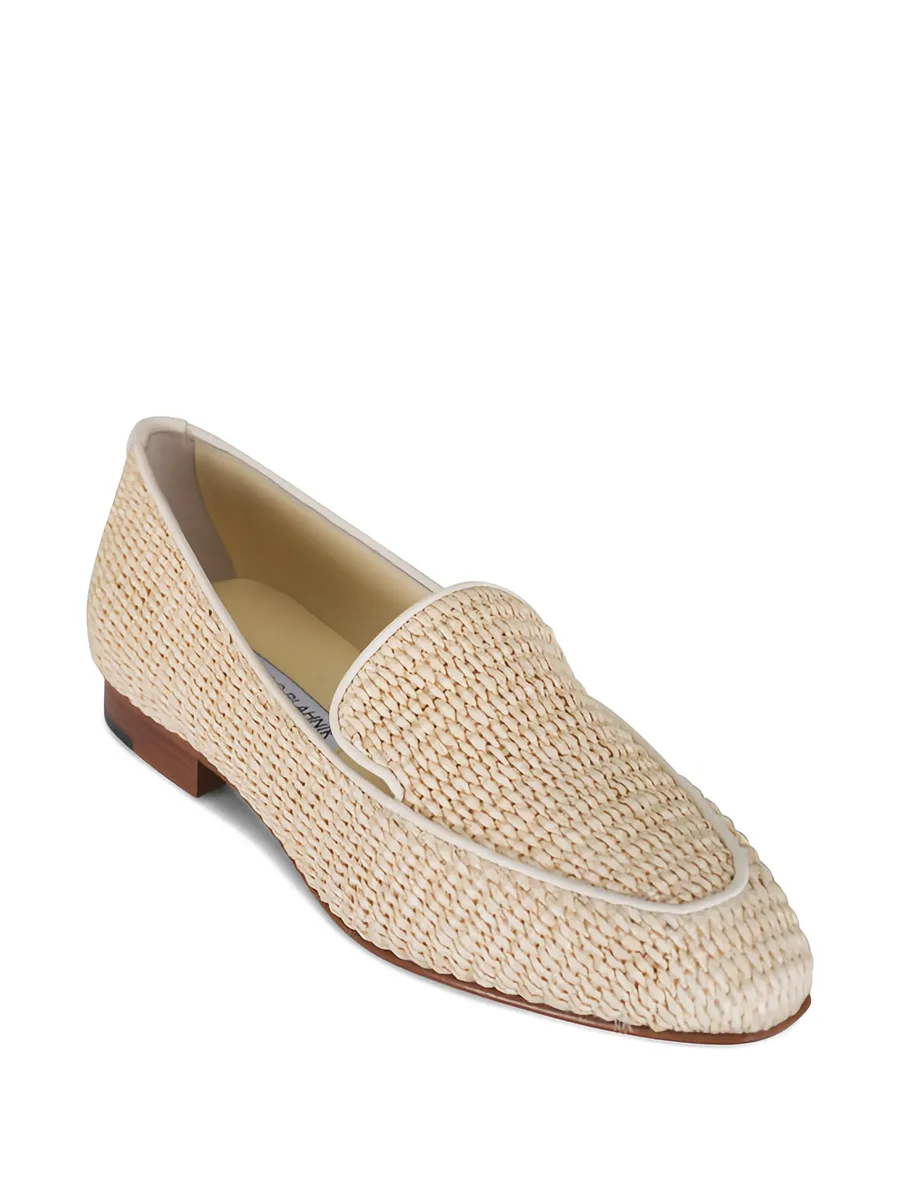 Pitakara raffia loafers 5