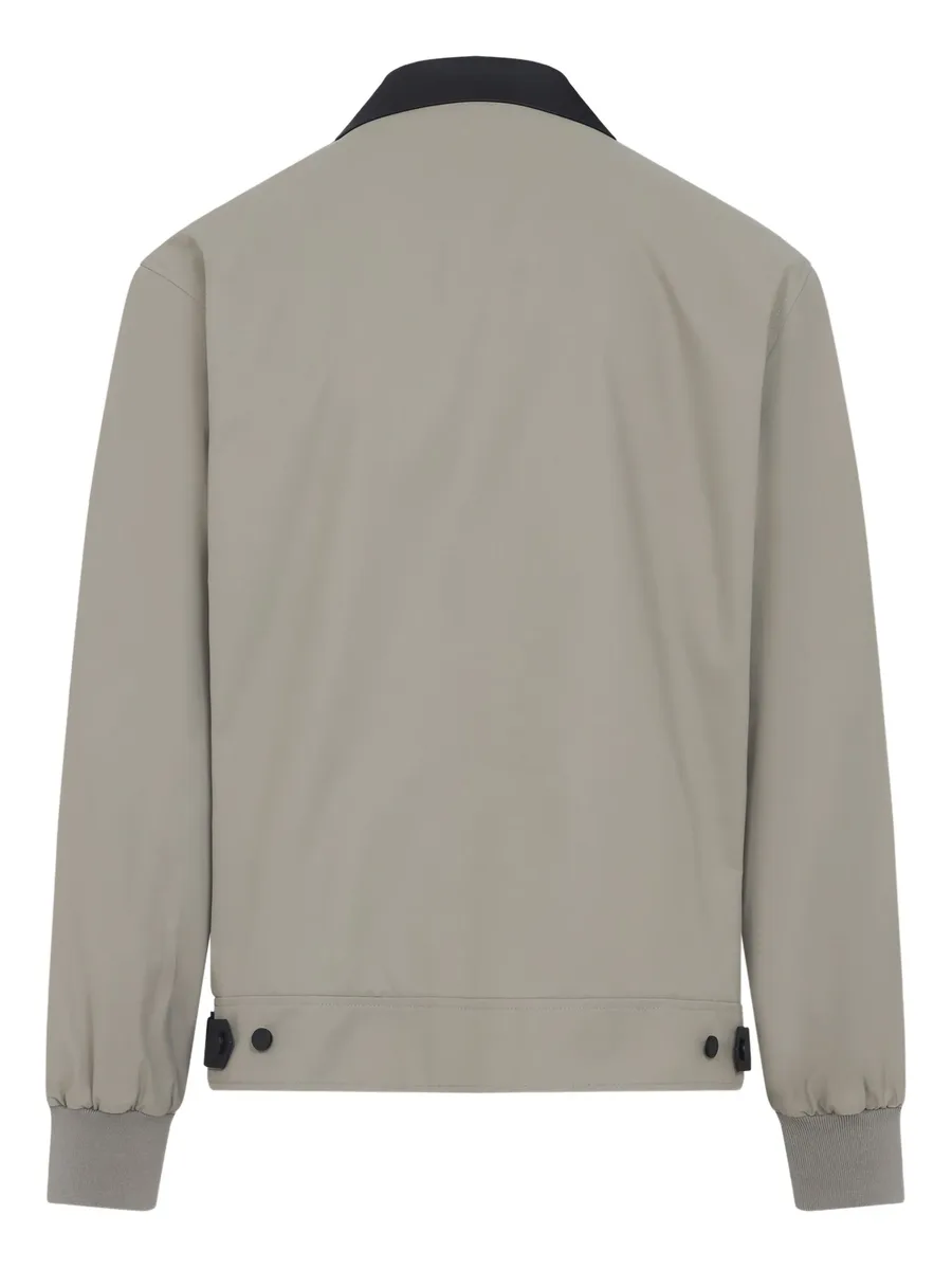 contrast-collar bomber jacket 3