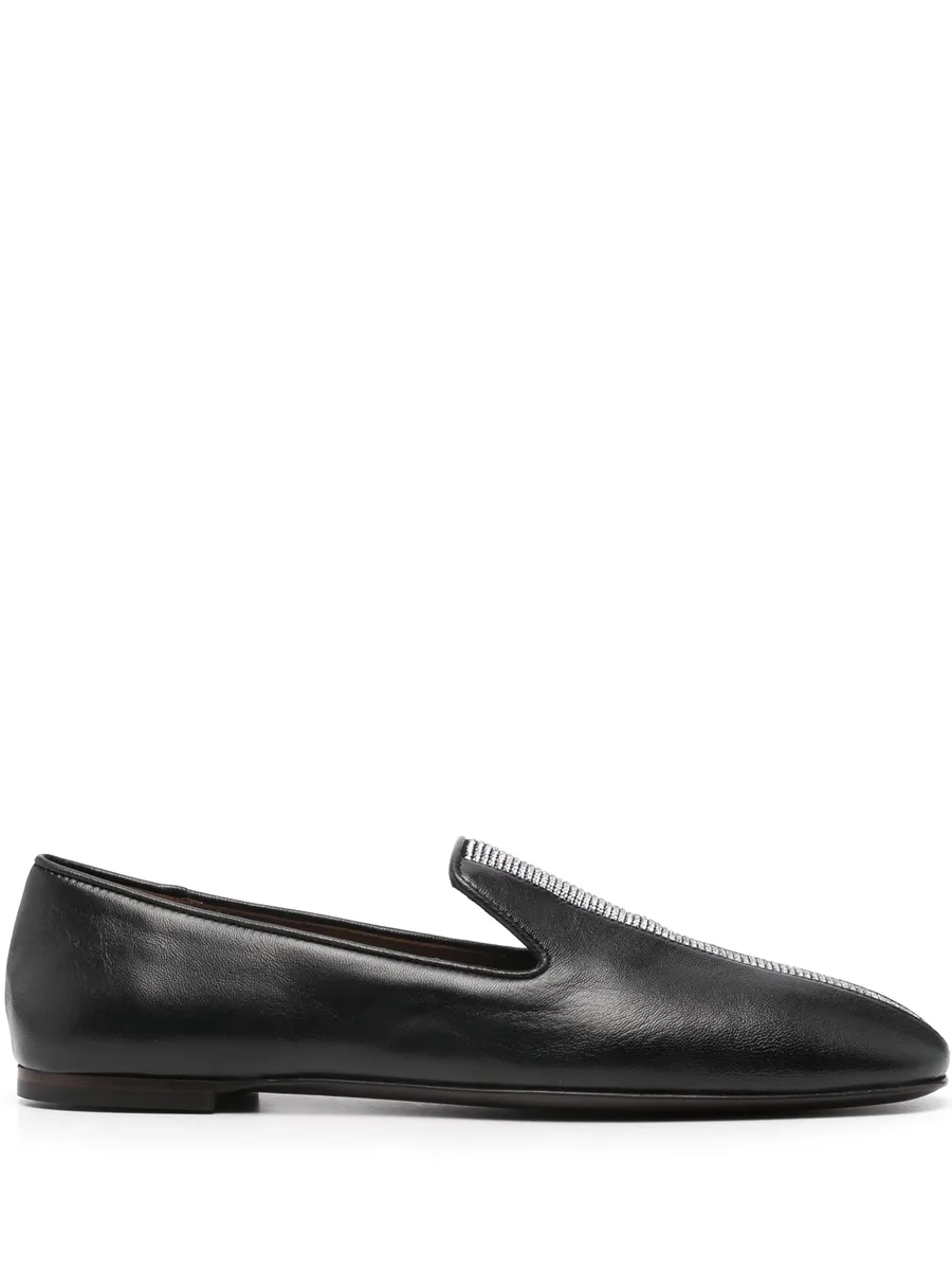 crystal-embellished loafers 2