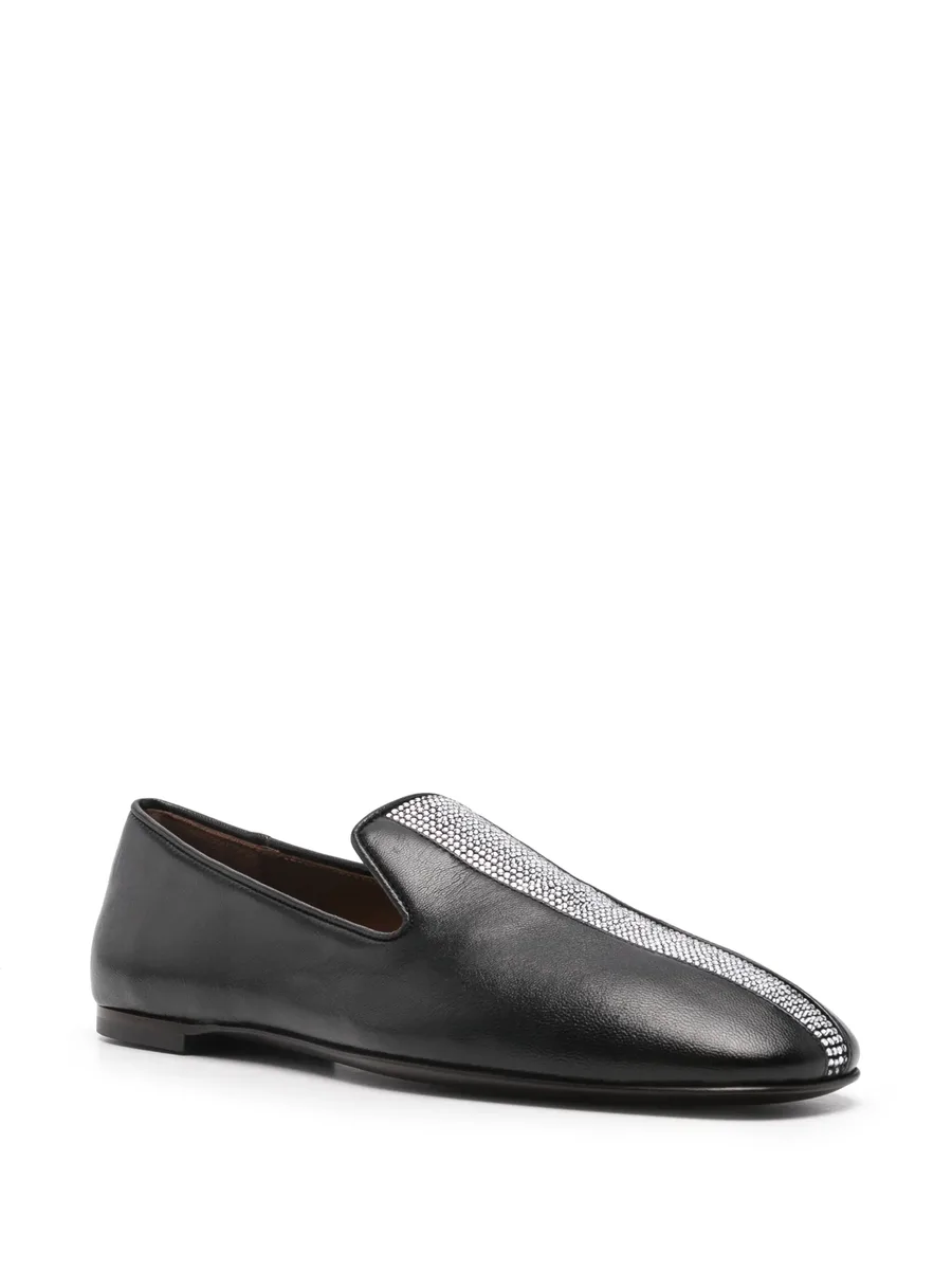 crystal-embellished loafers 4