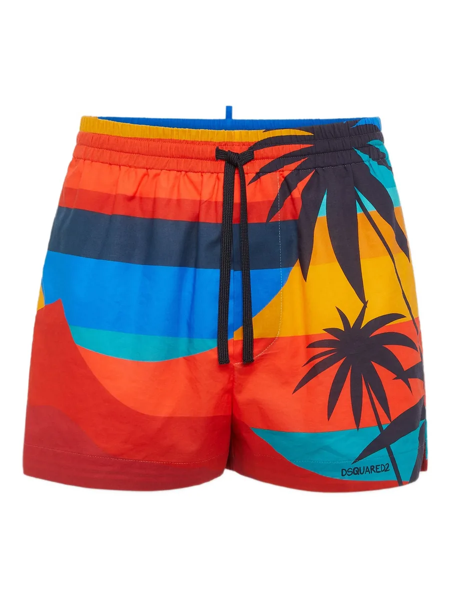 Summer Lovers Sunset shorts 1