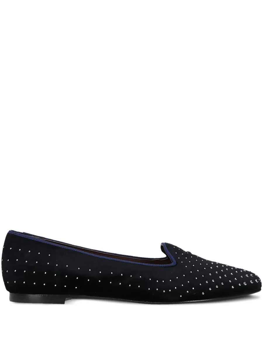 studded velvet loafers 2
