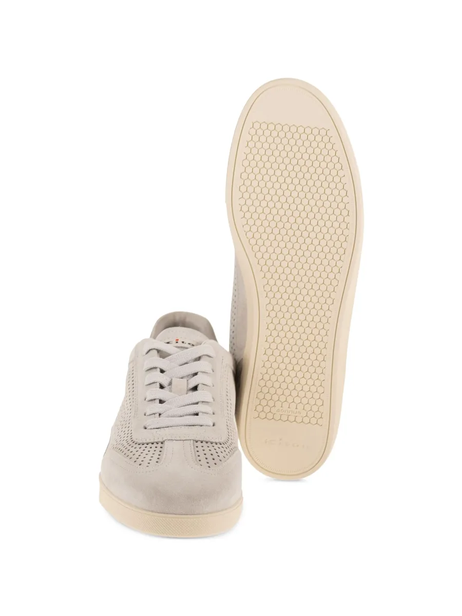 perforated-detail lace-up fastening sneakers 7