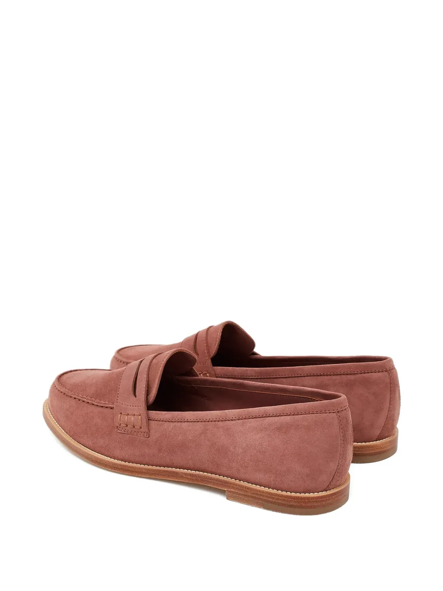 Perrita round-neck suede loafers 5