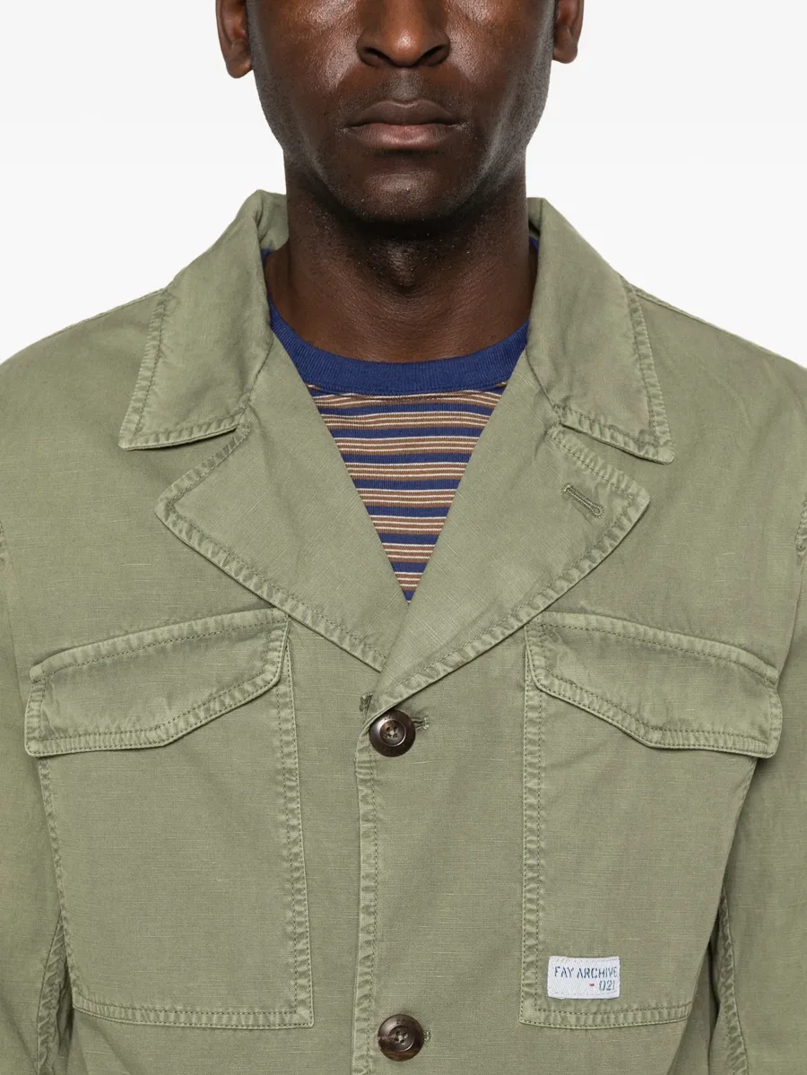 logo-patch jacket 10