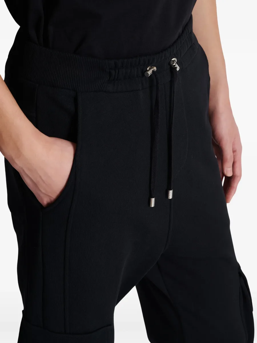 silver Balmain Vintage cargo sweatpants 14