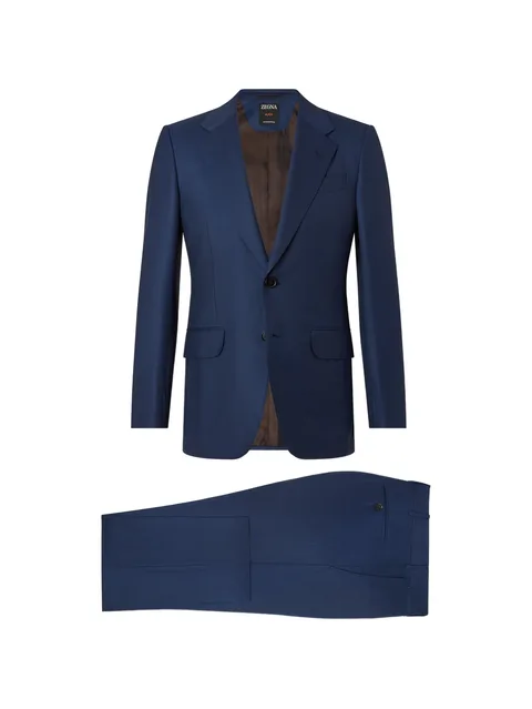 navy-blue Trofeo 120mila wool suit