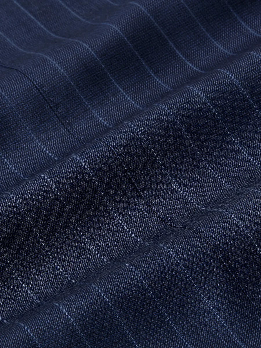 navy-blue Trofeo 120mila wool suit 6