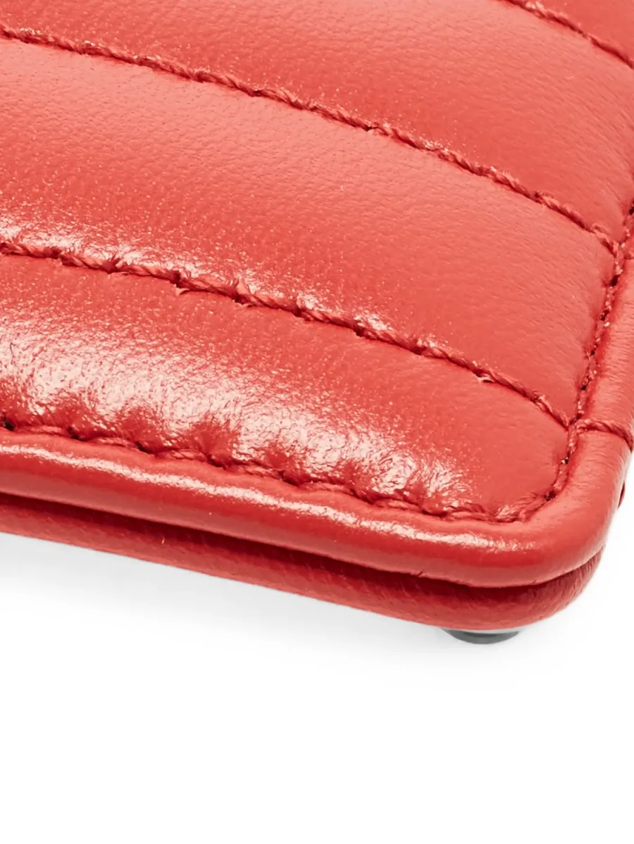 Lola quilted card holder 6