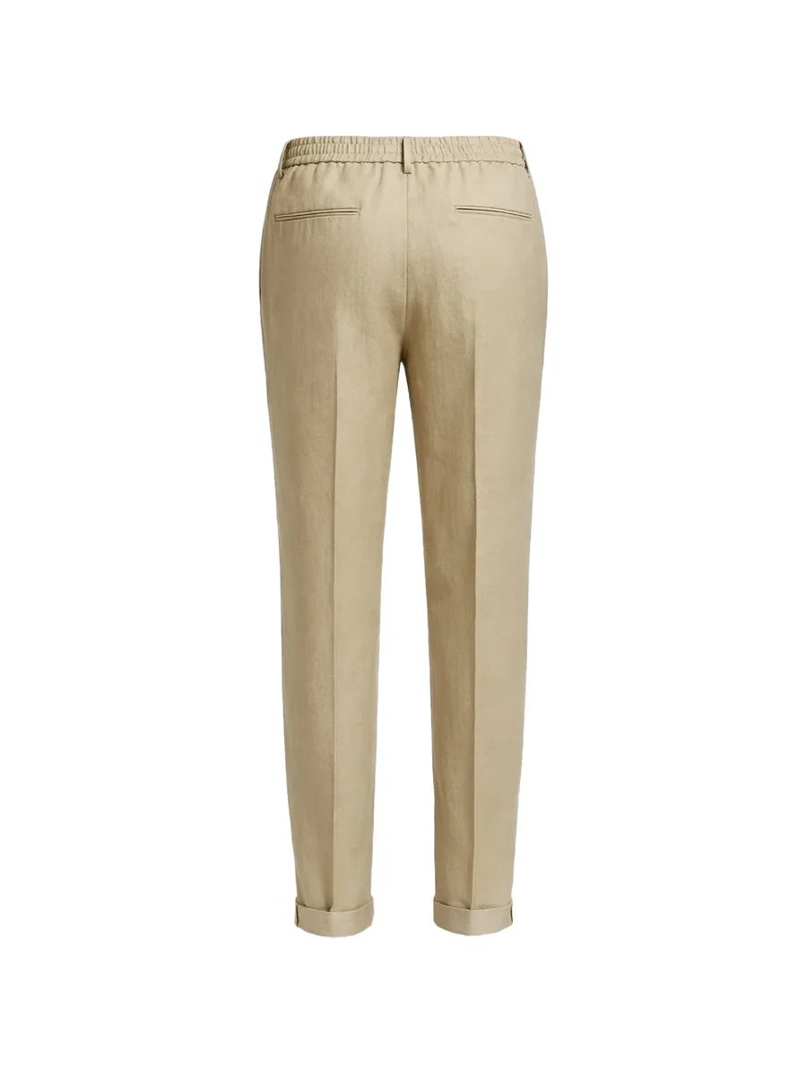 pleated drawstring trousers 3