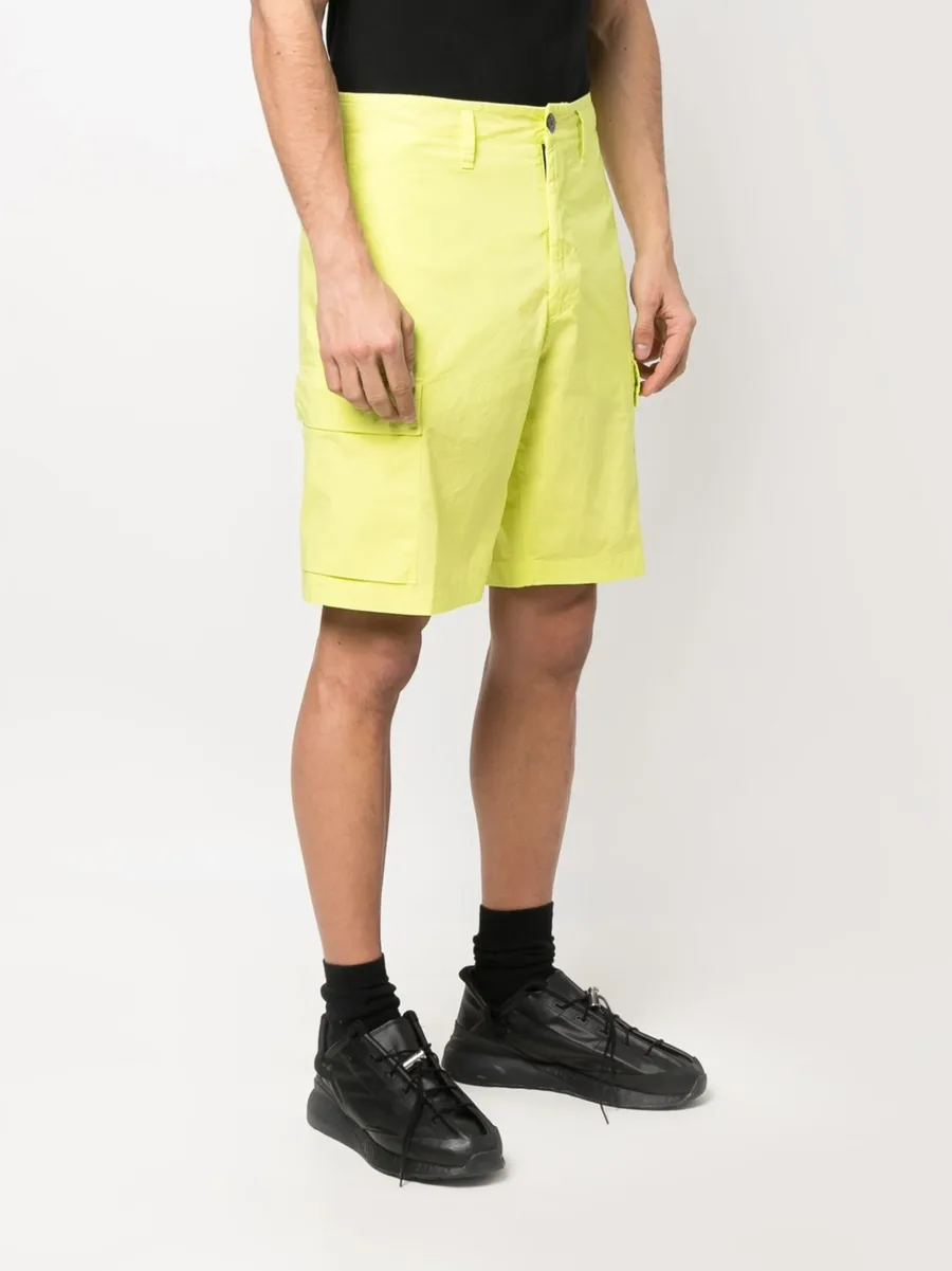 Compass logo-patch cargo shorts 5