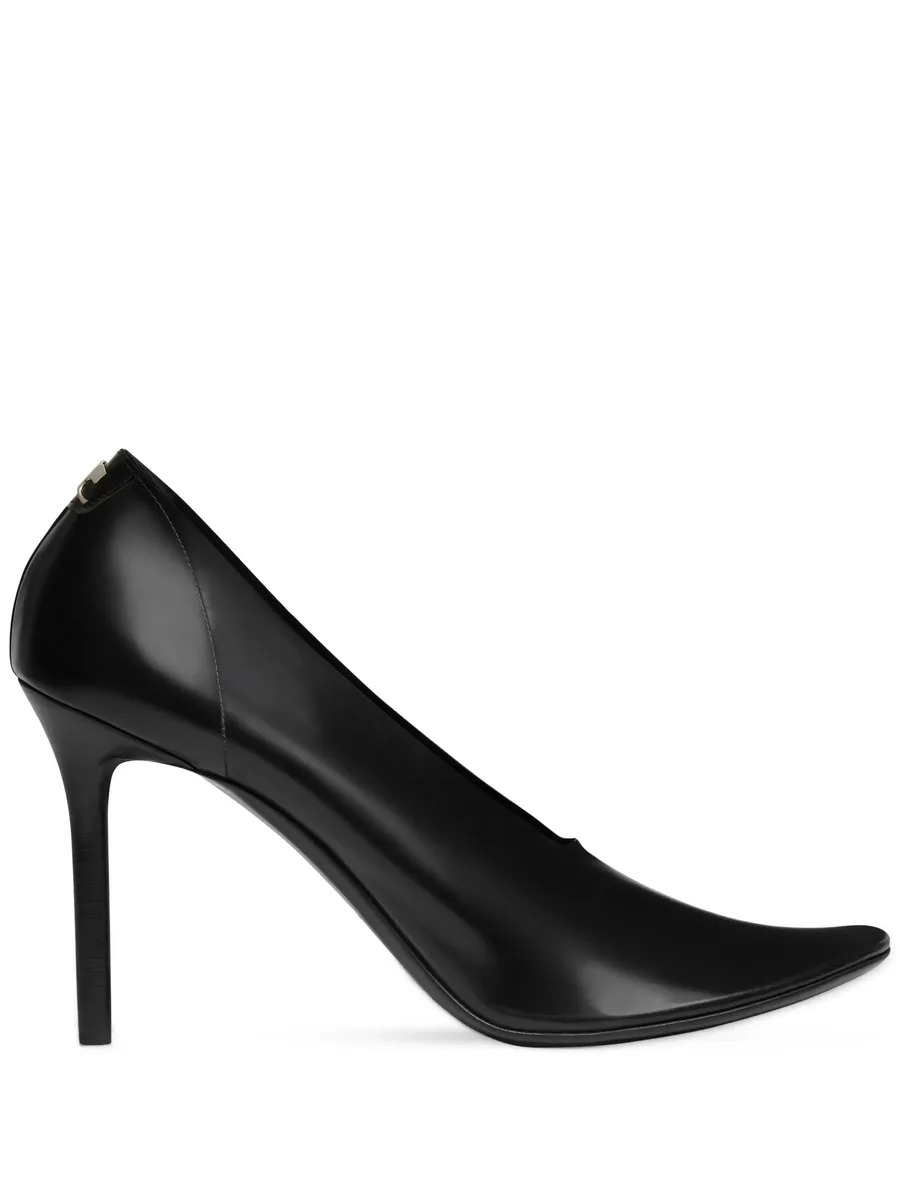 100mm translucent pumps 2