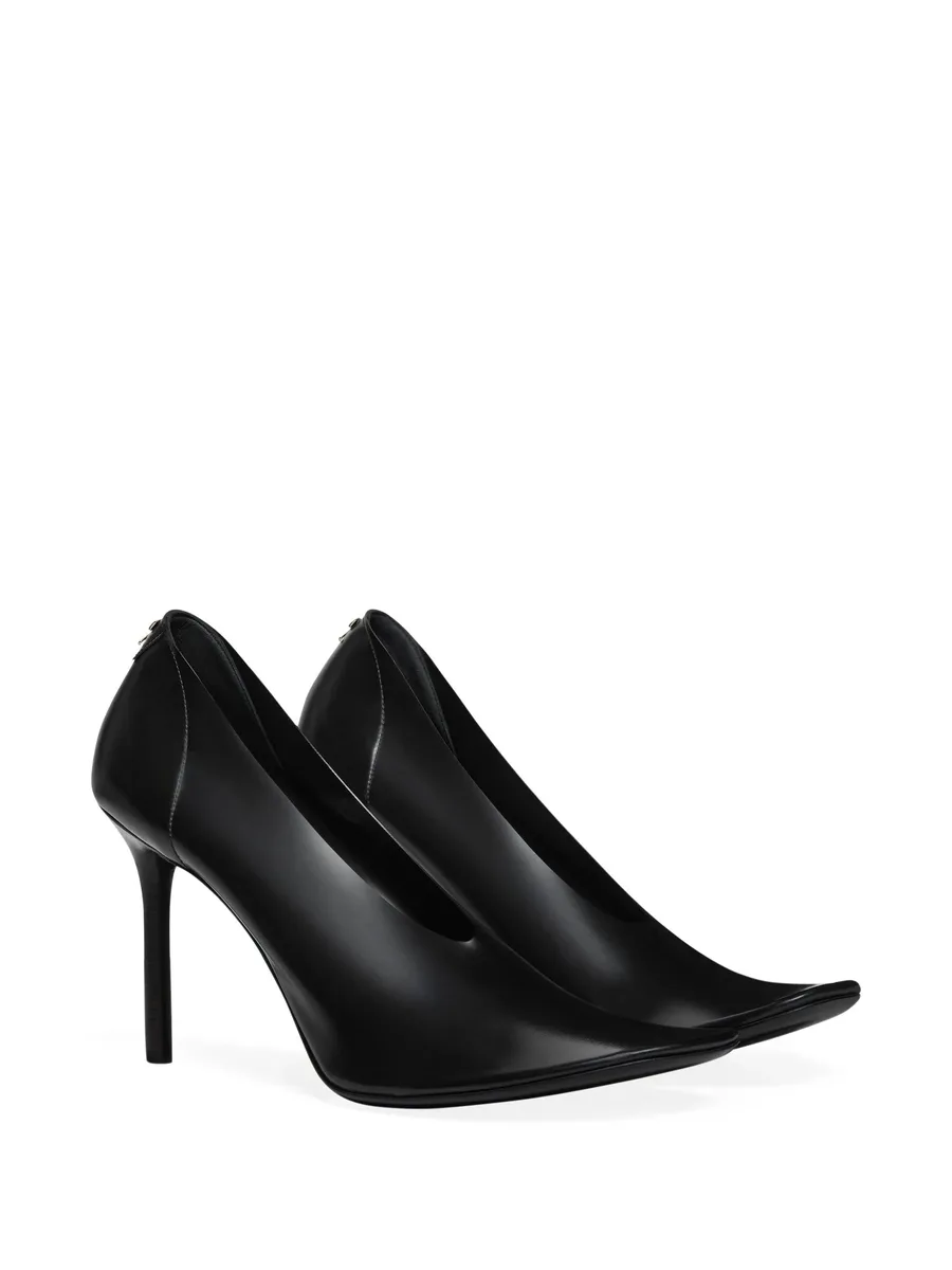 100mm translucent pumps 4