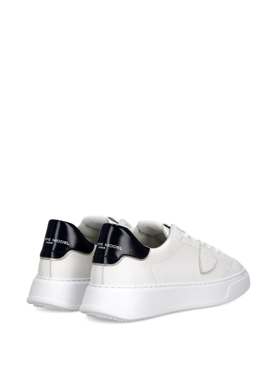 Temple low leather trainers 7