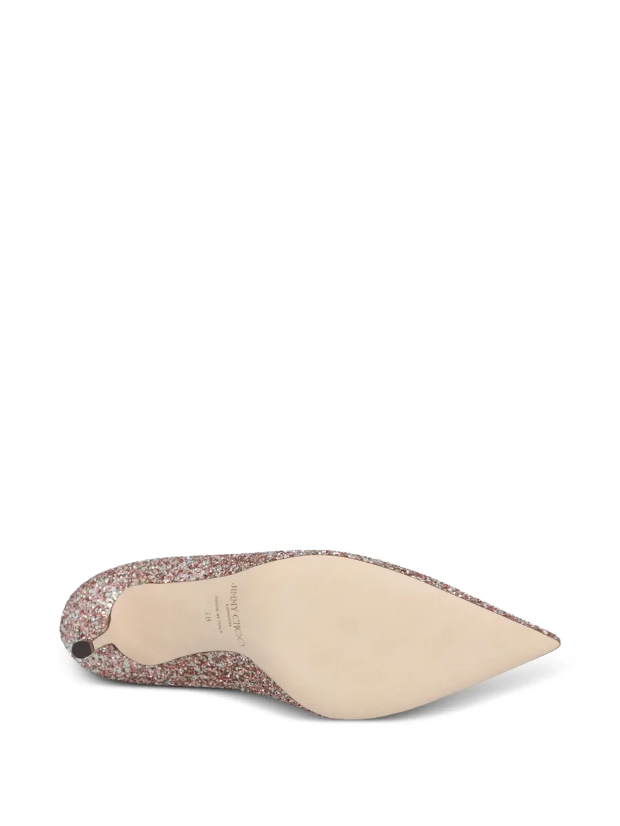 туфли Love с блестками 8