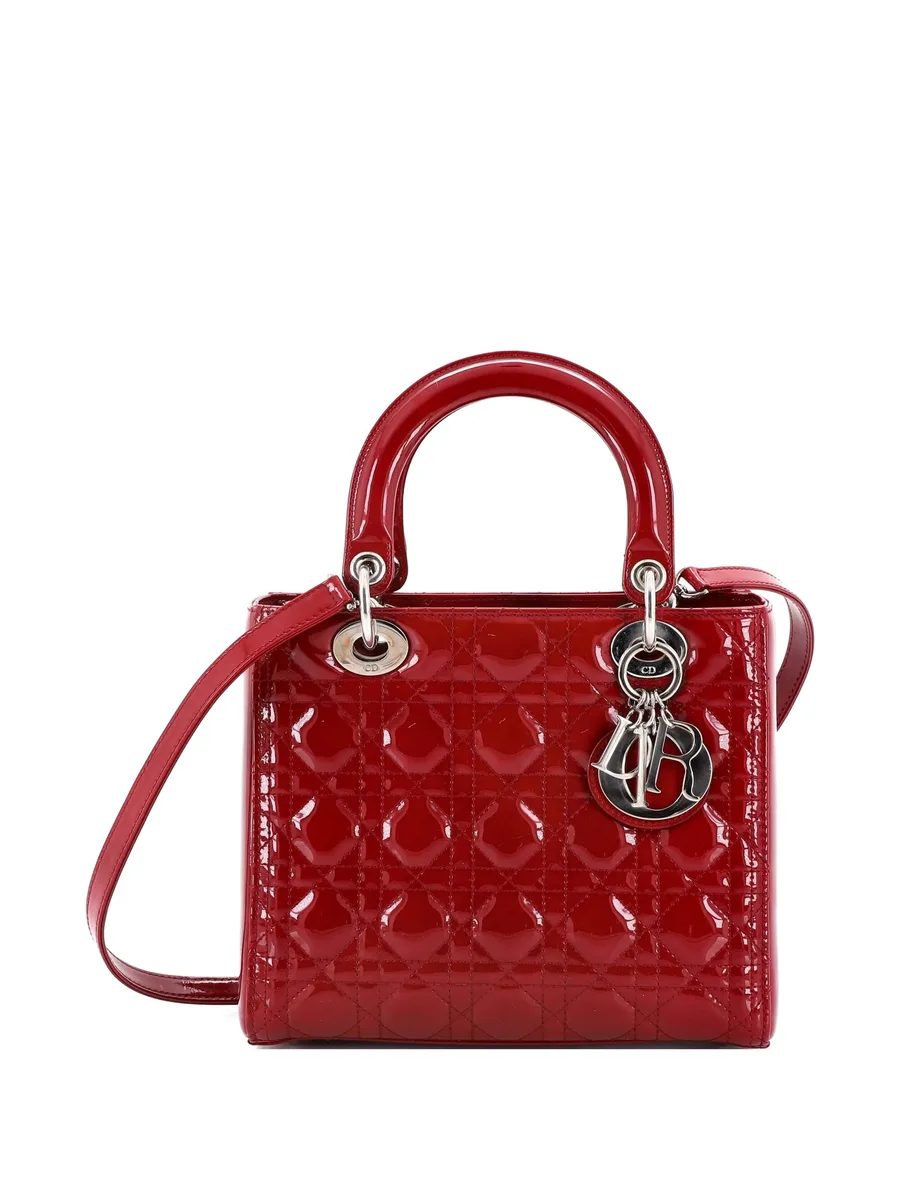 стеганая сумка-сэтчел Lady Dior Bag Cannage 2