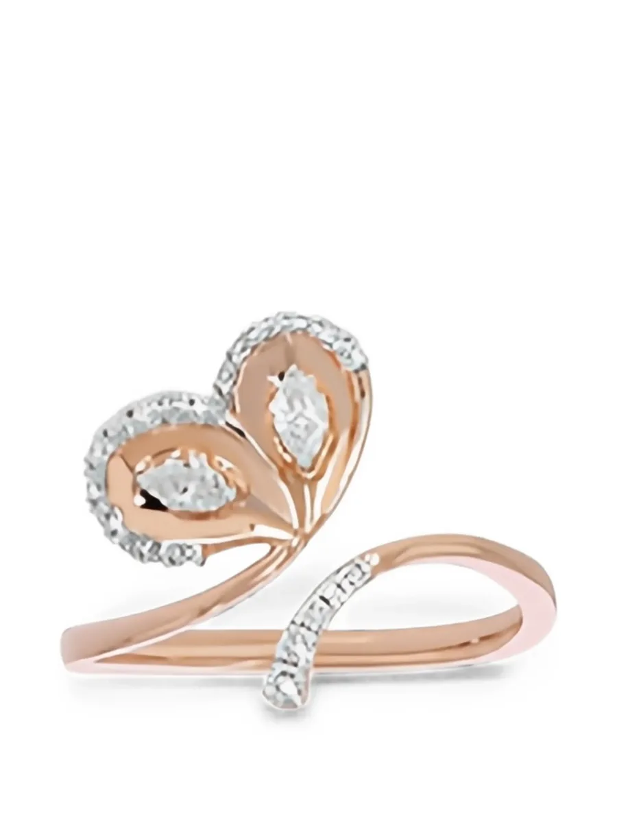diamond double-drop ring 1