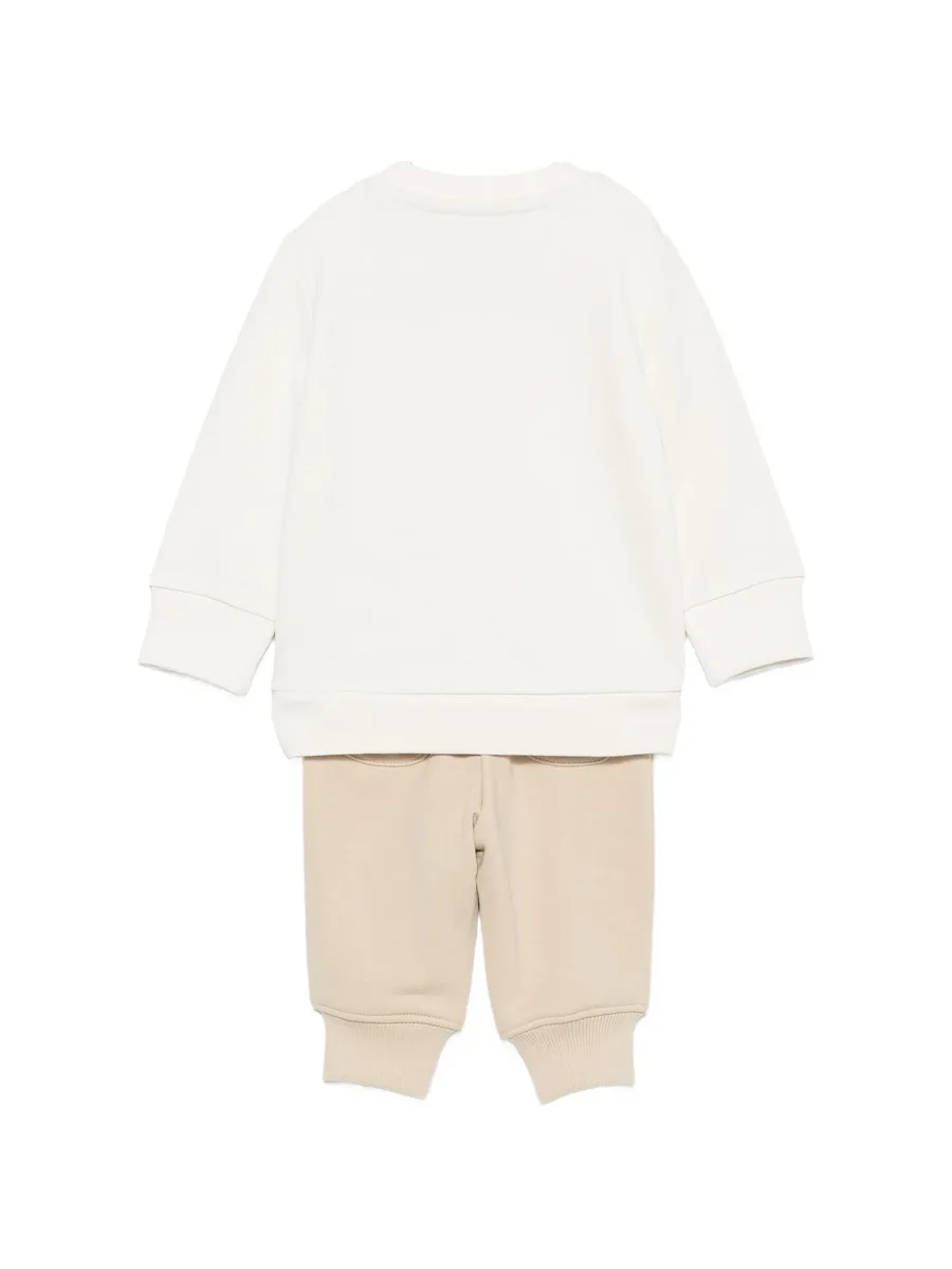 logo-print shoulder-button tracksuit set 2
