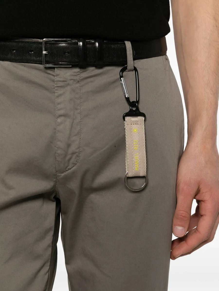logo-patch belt-loop  trousers 10