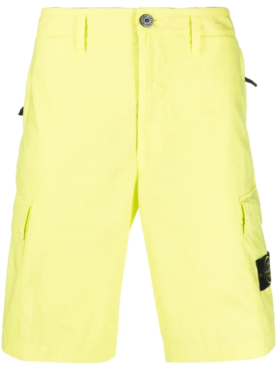 Compass logo-patch cargo shorts 2