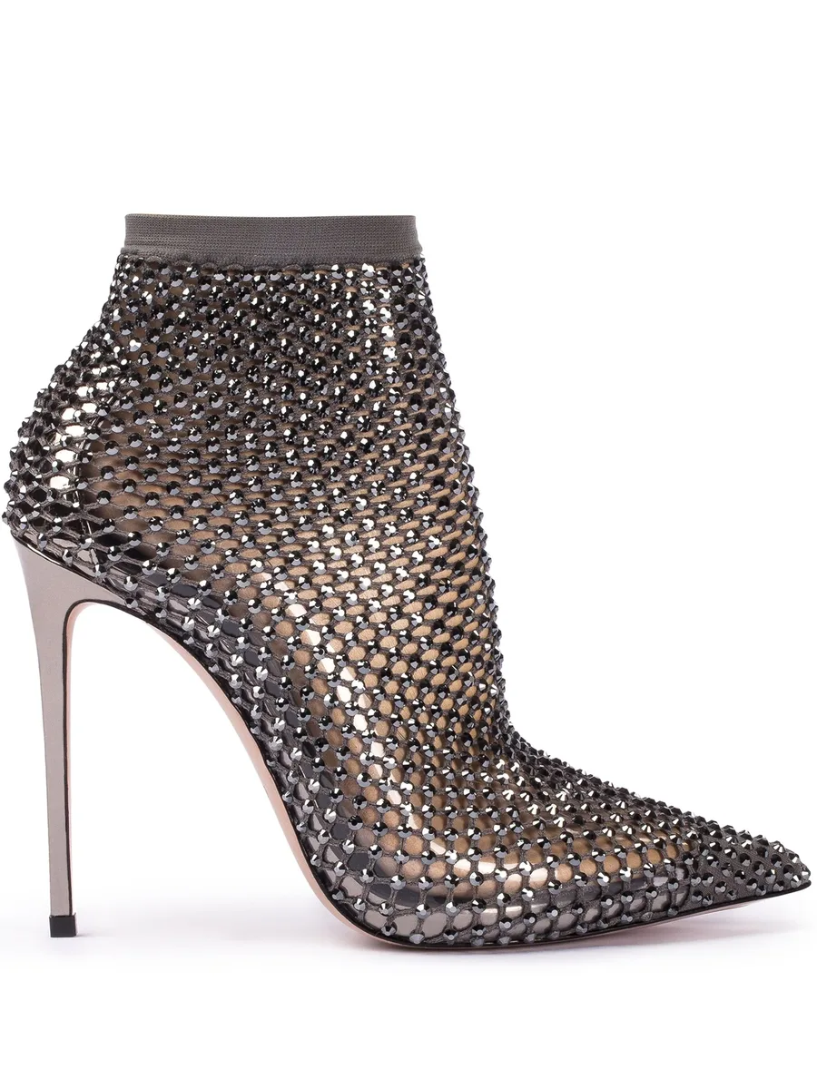 Gilda 120mm mesh ankle boots 2