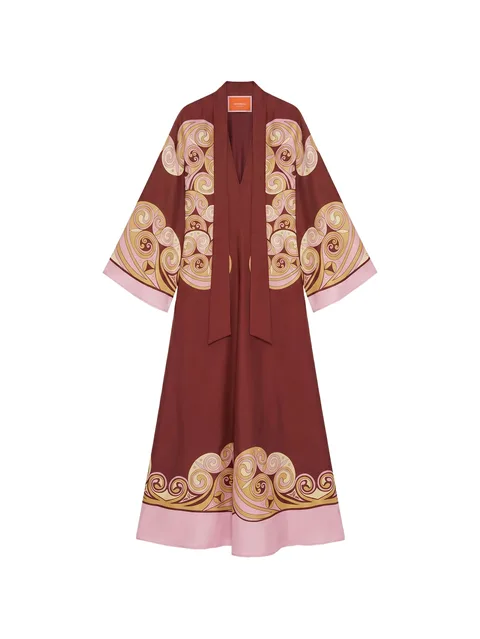 Magnifico Swirl-print dress