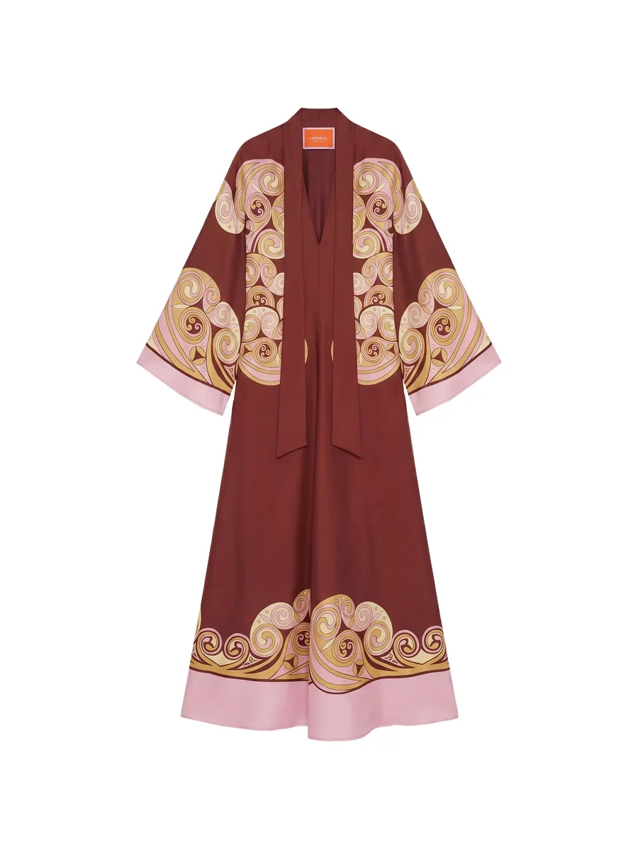 Magnifico Swirl-print dress 1
