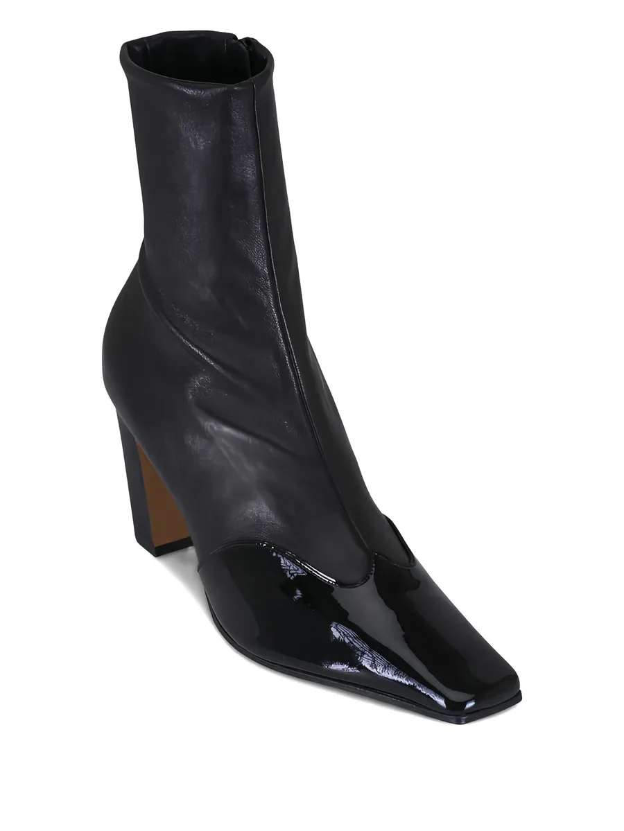 leather pointed boots 3