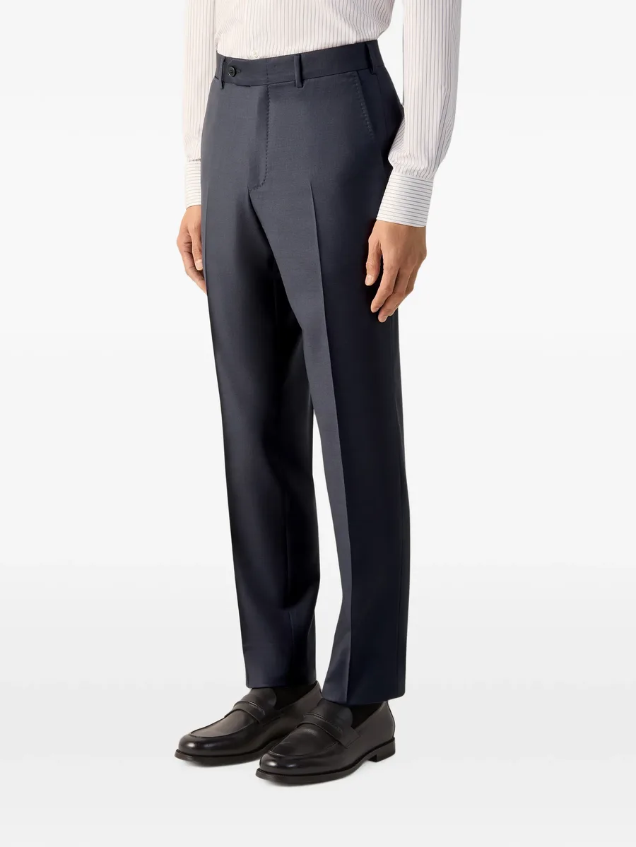 dark blue Trofeo Selection wool suit 4