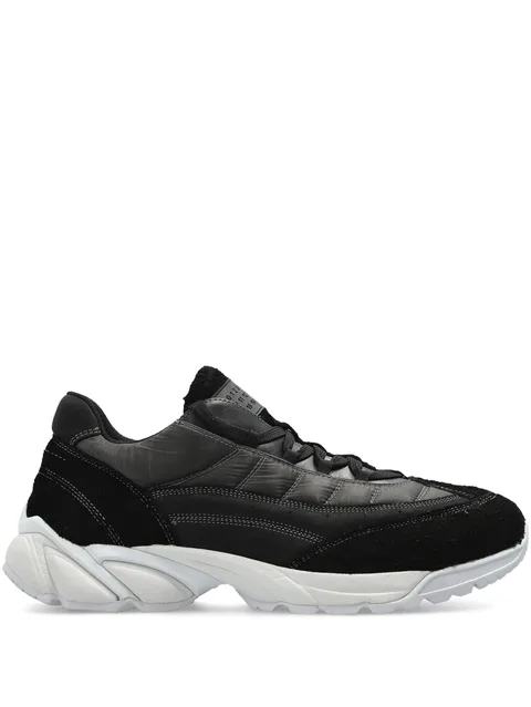panelled sneakers