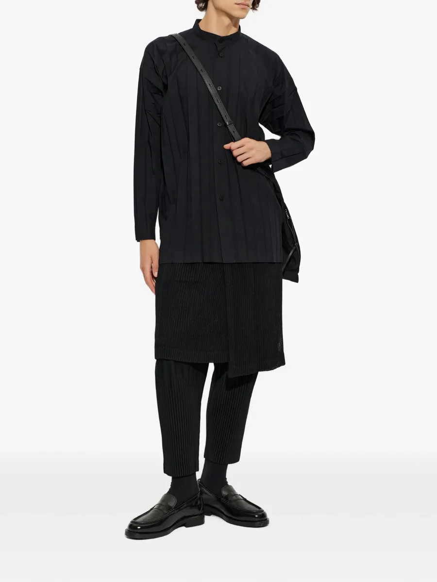 Edge pleated shirt 2